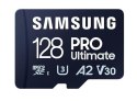 Karta pamięci microSD Samsung Pro Ultimate 128GB szybka z adapterem