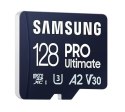 Karta pamięci microSD Samsung Pro Ultimate 128GB szybka z adapterem