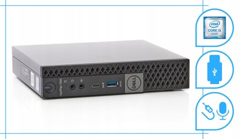 Dell Optiplex 7060 Tiny Intel Core i3 32GB DDR4 512GB SSD Windows 11 Pro