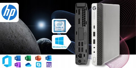 HP Prodesk 600 G3 Intel Core i5 8GB DDR4 128GB SSD Windows 10 Pro