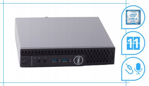 Dell Optiplex 3070 Tiny Intel Core i5 32GB DDR4 512GB SSD Windows 11
