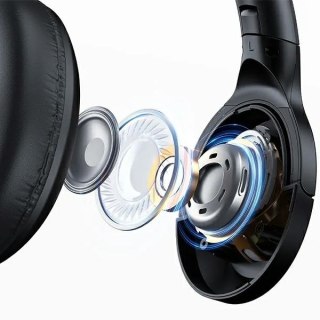 Słuchawki USAMS US-YH Series Bluetooth 5.3 nauszne czarne