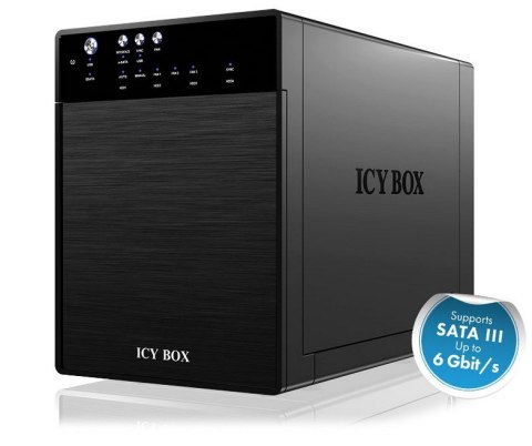 IcyBox IB-3640SU3 obudowa HDD 3,5'' aluminiowa z USB 3.0