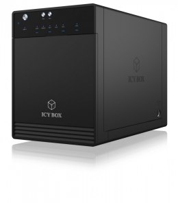 IcyBox Obudowa USB 3.1 Type-C 3740-C31 do 4 dysków SSD HDD