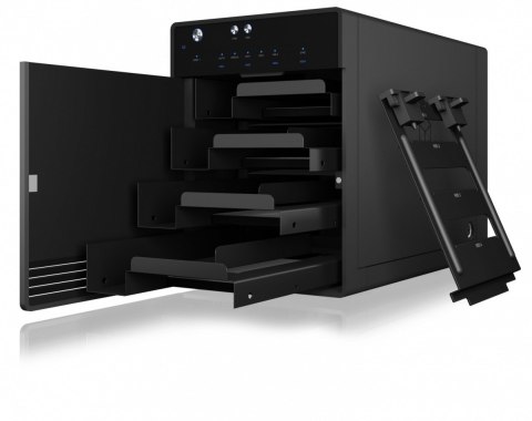 IcyBox Obudowa USB 3.1 Type-C 3740-C31 do 4 dysków SSD HDD