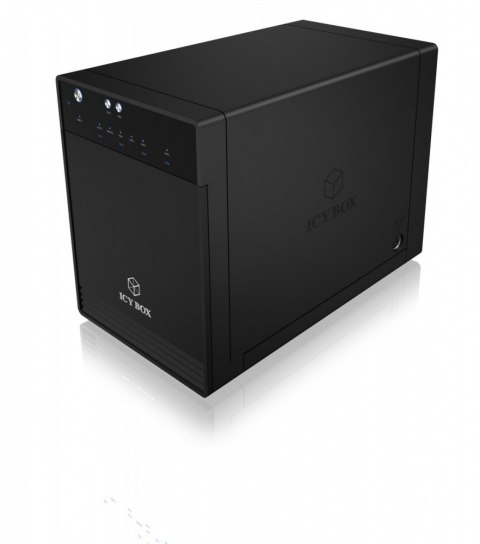 IcyBox Obudowa USB 3.1 Type-C 3740-C31 do 4 dysków SSD HDD