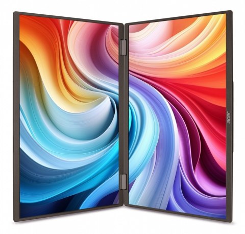 Acer Monitor mobilny dual 16 cali PD163Qbmiuux FHD IPS z podwójnym ekranem