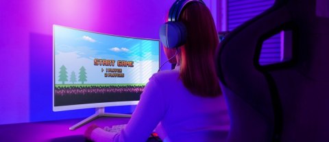 Monitor Philips 31.5 Curved VA 180Hz HDMI DP z Ambiglow