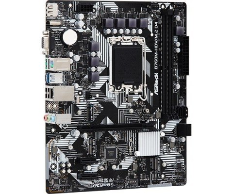ASRock Płyta główna B760M-HDV/M.2 D4 mATX dla Intel Core 12/13 gen