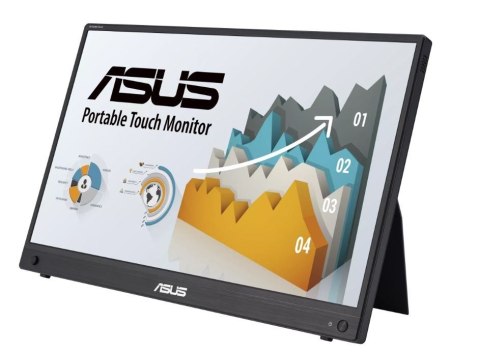 Asus Monitor ZenScreen Touch 15 6 FHD przenośny z USB-C ergonomiczny