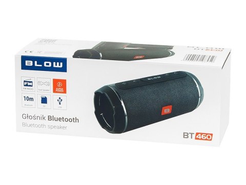 Głośnik Bluetooth BLOW BT-460 czarny mobilny 20W z radiem FM