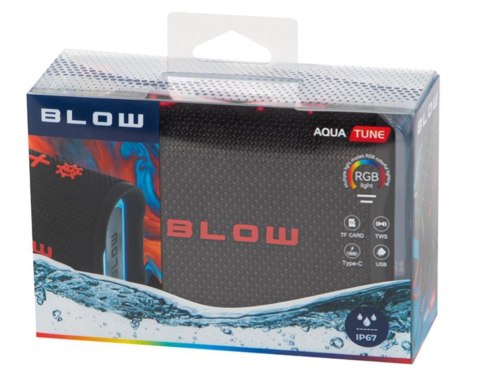 Głośnik Bluetooth 5.3 BLOW AQUA TUNE wodoodporny IP67 mobilny