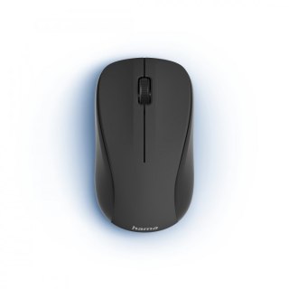 Hama Mysz bezprzewodowa MW-300 V2 Czarna optyczna 1200 DPI elegancka