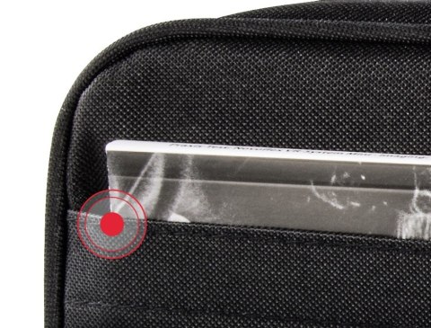 Torba Hama do projektora czarna funkcjonalna z kieszeniami