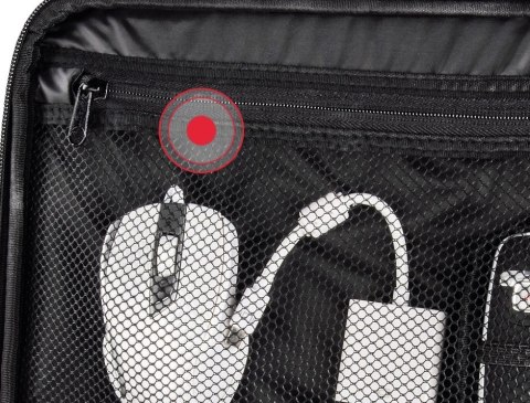 Torba Hama do projektora czarna funkcjonalna z kieszeniami