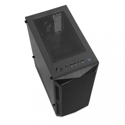 Obudowa iBOX Lupus 27 RGB Midi Tower z hartowanym szkłem