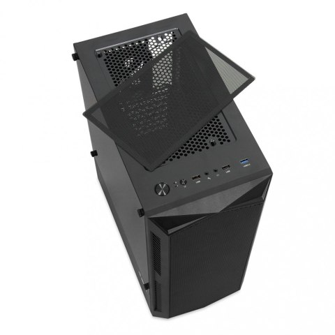 Obudowa iBOX Lupus 27 RGB Midi Tower z hartowanym szkłem