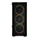 Obudowa iBOX Lupus 27 RGB Midi Tower z hartowanym szkłem