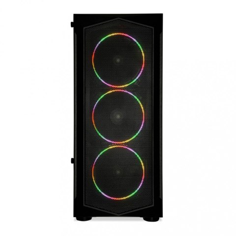 Obudowa iBOX Lupus 27 RGB Midi Tower z hartowanym szkłem