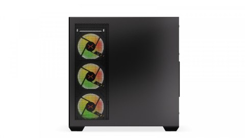 Obudowa Krux Exo ARGB Midi Tower z hartowanym szkłem czarna