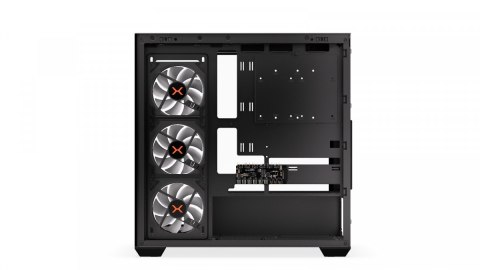 Obudowa Krux Exo ARGB Midi Tower z hartowanym szkłem czarna