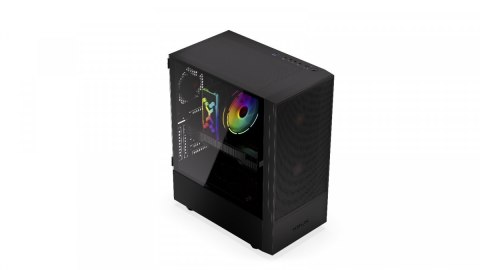 Obudowa Krux Nadir Midi Tower szara z panelem szklanym i wentylacją