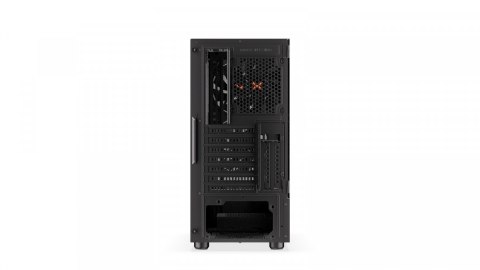 Obudowa Krux Nadir Midi Tower szara z panelem szklanym i wentylacją