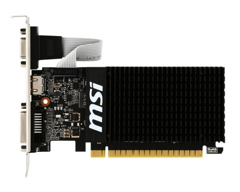 MSI Karta graficzna GeForce GT 710 2GB DDR3 64BIT wydajna z HDMI