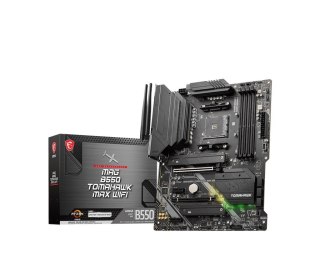 MSI Płyta główna MAG B550 TOMAHAWK MAX WIFI AM4 4DDR4 HDMI DP ATX wydajna
