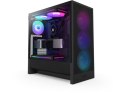 Obudowa NZXT H5 FLOW RGB Midi Tower czarna z oknem wydajna