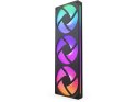 Wentylator NZXT F360 RGB CORE PWM czarny 3x12cm wydajny z podświetleniem