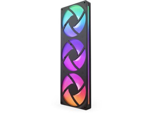 Wentylator NZXT F360 RGB CORE PWM czarny 3x12cm wydajny z podświetleniem