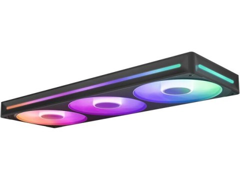 Wentylator NZXT F360 RGB CORE PWM czarny 3x12cm wydajny z podświetleniem