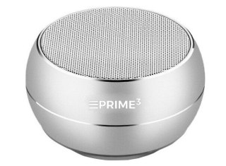 Głośnik Bluetooth PRIME3 ABT03SL mobilny srebrny z radiem FM