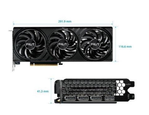 Karta graficzna Palit RTX 5060 Ti INFINITY 3 16GB GDDR7 kompaktowa SFF