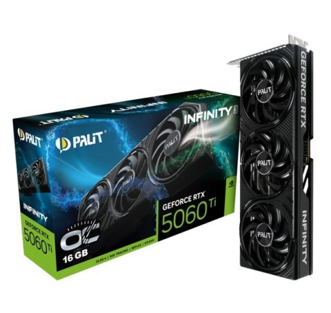 Palit RTX 5060 TI INFINITY 3 OC 16GB GDDR7 potężna karta graficzna
