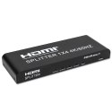 Qoltec Aktywny rozdzielacz Splitter 4 x HDMI 4K 60Hz stabilny sygnał