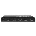 Qoltec Aktywny rozdzielacz Splitter 4 x HDMI 4K 60Hz stabilny sygnał