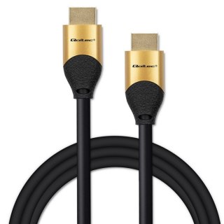 Kabel HDMI Qoltec v2.1 Ultra High Speed 8K 60Hz 3m z Ethernetem