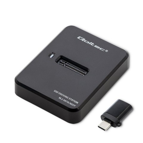 Stacja dokująca Qoltec M.2 SATA USB 3.1 lekka przenośna