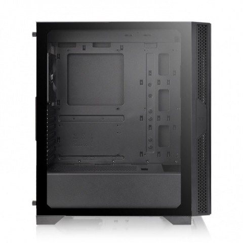 Obudowa Thermaltake Versa T25 Tempered Glass czarna MIDI Tower z wentylatorami