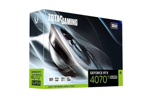 ZOTAC Karta graficzna GeForce RTX 4070 Ti SUPER 16GB GDDR6X wydajna