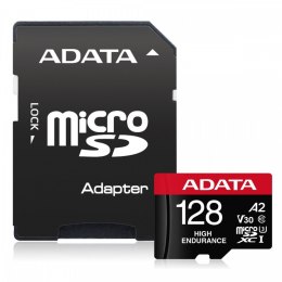 Karta microSD Adata High Endurance 128GB UHS-I V30 A2 100/85MB/s adapter