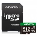 Adata Karta microSD Speed Plus 512GB UHS1 U3 V30 A2 180 MB/s szybka pamięć