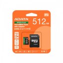 Adata Karta microSD Speed Plus 512GB UHS1 U3 V30 A2 180 MB/s szybka pamięć