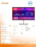 Monitor Dell P2723DE 27 cali QHD IPS LED z USB-C i RJ45