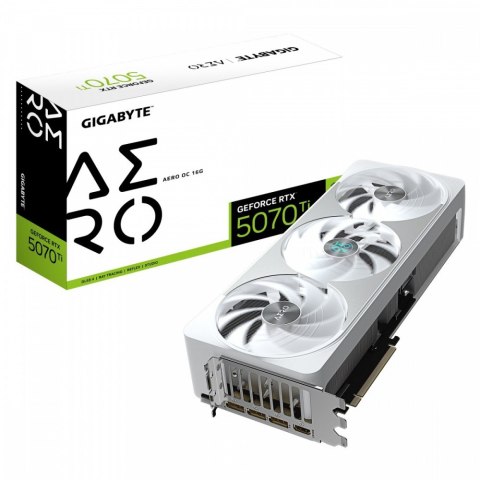 Karta graficzna Gigabyte GeForce RTX 5070 Ti AERO OC 16G RGB