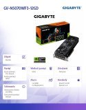 Gigabyte Karta graficzna RTX 5070 WINDFORCE SFF 12GB GDDR7 z chłodzeniem