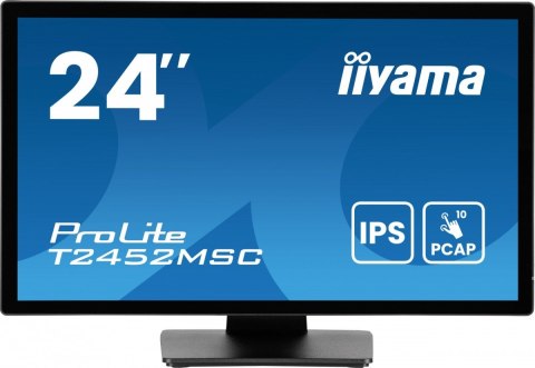 Monitor IIYAMA ProLite T2452MSC-B1AG 24 cale dotykowy IPS Full HD