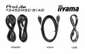 Monitor IIYAMA ProLite T2452MSC-B1AG 24 cale dotykowy IPS Full HD